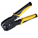 Network Cable Crimper Crimping Pliers Machine Cat5 Ethernet LAN Network Tool Computer Networking Tools for RJ45/RJ11 6P8P4P