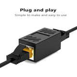 High quality shielded network pass-through female to male adapter connector factory direct sales