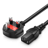 UK Standard Plum Wholesale UK ac power cords 3 pin extention adaptor UK Standard for laptop Plug Socket