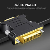 DVI Male to VGA High Quality DVI Male to VGA Adapter Golden-Plated Converter Support For VGA1080P LCD