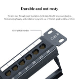 Cat6e 24 ports Patch Panels W/O Modules Network 8 12 24 25 48 50 Port RJ11 RJ45 Cat3 Cat5e Cat6 Cat7 Fiber Optic