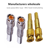 Male Solderless Screw BNC Connector