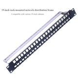 Cat 7 24 ports/48 ports Patch Panel W/O Modules Network 8 12 24 25 48 50 Port RJ11 RJ45 Cat3 Cat5e Cat6 Cat7 Fiber Optic