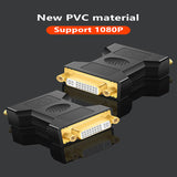 DVI to DVI Adapter good condition Male to Female Adapter with Gold Plated Cord high quality