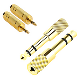 Audio Adapter Gold-Plated 6.5MM Male To 3.5MM Stereo Audio Adapter