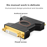 DVI to DVI Adapter good condition Male to Female Adapter with Gold Plated Cord high quality