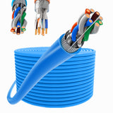 Ethernet Lan shield Network Cable Cat7 CCA Utp Ftp 305m Cat7 Cable Cat7