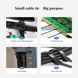 Cable ties Color nylon cable tie Wholesale High Quality Waterproof Zip silicone rubber cable ties