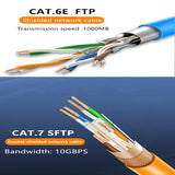 Ethernet Lan shield Network Cable Cat7 CCA Utp Ftp 305m Cat7 Cable Cat7