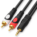 Factory wholesale video cable RCA 3.5 to 2 for engineering commercial audio cable