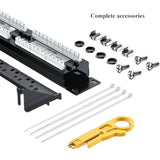 Cat5e 24 ports Patch Panels W/O Modules Network 8 12 24 25 48 50 Port RJ11 RJ45 Cat3 Cat5e Cat6 Cat7 Fiber Optic