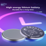 Lithium Button Cell Batteries with high capacity Factory wholesale portable battery coin 2032 bicycle light led lithium High Per