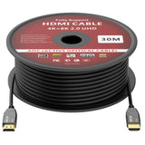 5M 10M 15M 20M 30M 50M HDTV Cable 8K X 4K 60Hz Full Fibre Optic Hybrid HDTV Cable