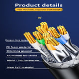 RJ45 CAT8 Ethernet Cable RJ45 Lan Cable Networking Ethernet Patch Cord for Computer Router Laptop Network Cable