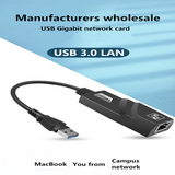 USB 3.0 wired Network LAN 10/100/1000 Mbps PC computer usb 3.0 to RJ45 Gigabit Ethernet Adapter