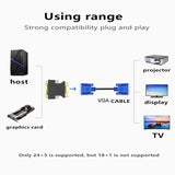 DVI Male to VGA High Quality DVI Male to VGA Adapter Golden-Plated Converter Support For VGA1080P LCD