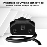 UK Standard Plum Wholesale UK ac power cords 3 pin extention adaptor UK Standard for laptop Plug Socket