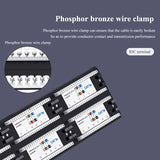 Cat5e 48 ports Patch Panels W/O Modules Network 8 12 24 25 48 50 Port RJ11 RJ45 Cat3 Cat5e Cat6 Cat7 Fiber Optic