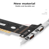 PCI Expansion Card PCI to RS232 Serial Port COM & Parallel Port Add On Card DB25 Printer LPT PC Accessories