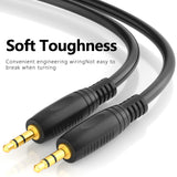 Factory wholesale audio cable 1.5m-20m  3.5 to 3.5 RCA Adapter Audio Stereo Cable