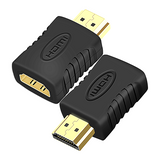 HDTV to HDTV Adapter Gold Plated Male to Female Converter Adapter for Switch Xbox One PS4 PS3 and PC Support 1080p