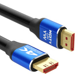 High-Speed HDTV to HDTV Cable 3D 8K@60Hz 4K@120Hz 48Gbps Gold HDTV Cable for PS4