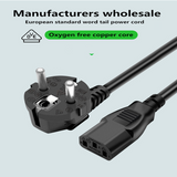 Guaranteed Quality Unique machine power cord eu without pe 1200w 2000w 2500w 3600w psu power cord power extention corde
