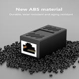 High quality shielded network pass-through female to male adapter connector factory direct sales
