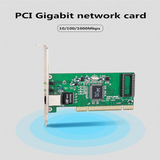 PCI 100M Gigabit Network Card PCI Lan Card Single Port Gigabit Ethernet Network Adapter Realtek RTL8139D Chipset