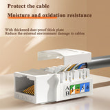 Cat6 Module Ethernet Module RJ45 Cat6 Modular Keystone Jack For Wall Plate White