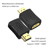 HDTV to HDTV Adapter Gold Plated Male to Female Converter Adapter for Switch Xbox One PS4 PS3 and PC Support 1080p