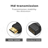 Mini HDTV adapter Mini HDTV  male to HDTV female high definition converter for tablet PC