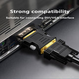 DVI Male to VGA High Quality DVI Male to VGA Adapter Golden-Plated Converter Support For VGA1080P LCD