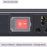 PDU safety protection socket with switch overload