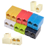 High quality Colorful  RJ45 network connector network 8p8c pass-through head network pass-through connector