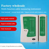 High-quality RJ45 RJ11 RJ12 Cat5 Cat6 UTP Network Cable Tester for LAN Phone Wire Test Tool