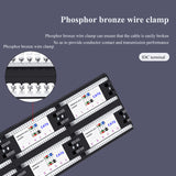 Cat6 48ports Patch Panels W/O Modules Network 8 12 24 25 48 50 Port RJ11 RJ45 Cat3 Cat5e Cat6 Cat7 Fiber Optic