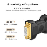 DVI to DVI Adapter good condition Male to Female Adapter with Gold Plated Cord high quality