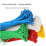 Cable ties Color nylon cable tie Wholesale High Quality Waterproof Zip silicone rubber cable ties