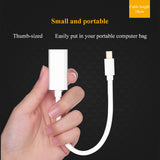 Mini DisplayPort to HDTV Adapter, for MacBook, Microsoft Surface, Monitor, Projector, laptop and More