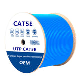 Cat5e UTP Network Cable 305m of 4 Pairs 24 AWG Bare Copper Communication cable