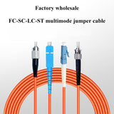 multimode FC to FC Simplex Fiber Optic Patch Cord