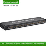 High-quality HDTV Spliter 1 in 16 out and 1 in 16 Out Amplifier Dual Display Video Splitter For DVD PS3 HDTV