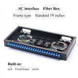 24 port Fiber Box Termination Optical Fibre Termination Box indoor and outdoor series for promotion