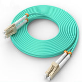 10 Gigabit optical fiber jumper 3 m LC-LC multimode dual core OM3 tail fiber support customized