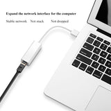 Ethernet Adapter USB to Network RJ45 LAN Wired Adapter Compatible for Nintendo Switch MacBook Chromebook Mac Surface Linux