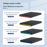 FTTH 8core ftth terminal box ABS FAT FTTX waterproof Fiber Optic Distribution box NAP 16Port FDB with SC/APC adaptor