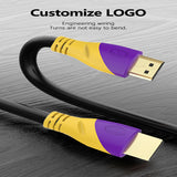 4K 3D Male to Male HDTV Cable 1m 3m 5m 8m 10m 15m HDTV Cable Gold Plated Video HDTV Cable