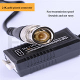 1080P HD CCTV Video Balun Passive Transceivers Adapter Transmitter BNC Twisted Pair Support 720P/1080P AHD CVI TVI Camera