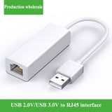 Ethernet Adapter USB to Network RJ45 LAN Wired Adapter Compatible for Nintendo Switch MacBook Chromebook Mac Surface Linux